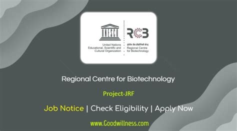 Regional Centre For Biotechnology Recruitment 2024 Apply Walk In