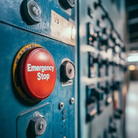 emergency stop button image   stockcake