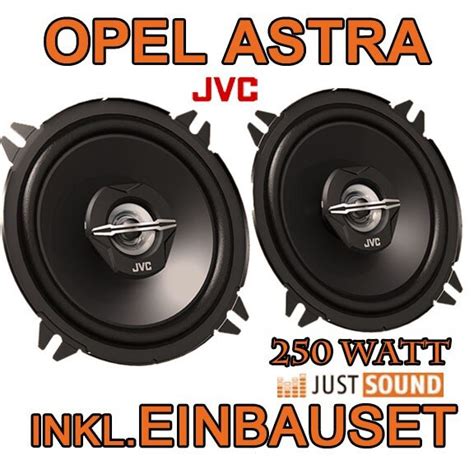 Opel Astra G hinten 5Türer Caravan Lautsprecher JVC CS J520 1