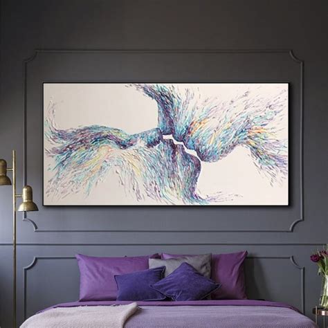 Abstract Wall Art Kissing Etsy