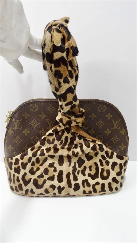 Louis Vuitton X Azzedine Alaia Centenaire Leopard Alma Bag At 1stDibs