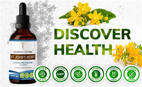 Amazon St John S Wort Tincture Alcohol Free Liquid Extract