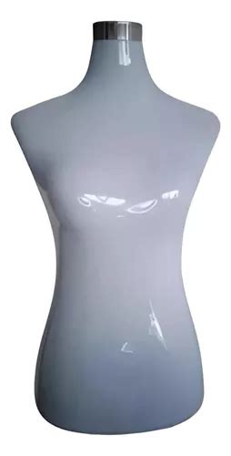 Torso Maniquí De Dama Blanco Sin Pedestal Cuotas sin interés