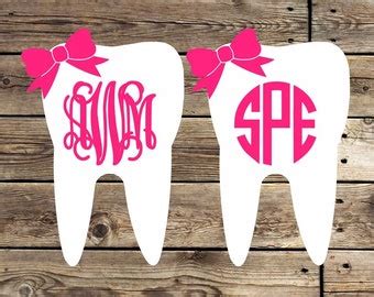 Tooth decal | Etsy