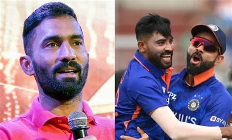 Dinesh Karthik Reveals How Virat Kohli Saved Mohammed Siraj’s Career