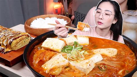 통삼겹 김치찜🍲 대왕계란말이🥚 집밥🍚 먹방 Braised Kimchi Pork Belly 🍲 Rolled Omelet