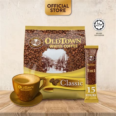 OLDTOWN White Coffee 3 In 1 Classic Instant Premix White Coffee 15