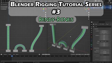 Blender Rigging Tutorial Series 3 Bendy Bones Rig Mr Isometric S