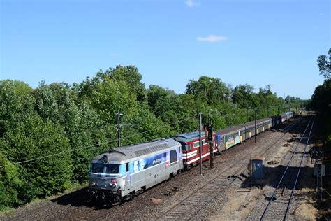 BB67542 BB67613 RRR O5 Et RRR O2 RIO 183 Les Trains De Chalons 51