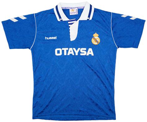 1992-93 Real Madrid Away Shirt - 8/10 - (L)