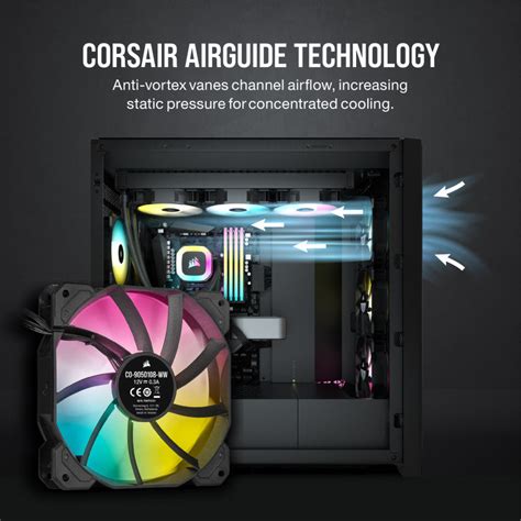 Corsair H150 360mm Rgb Aio Liquid Cpu Cooler Black