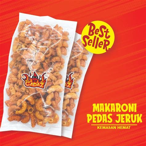 Jual Makaroni Pedas Daun Jeruk Kemasan Hemat Beli Gratis Pipa