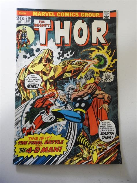 Thor Gd Vg Condition Moisture Stains Comic Books Bronze