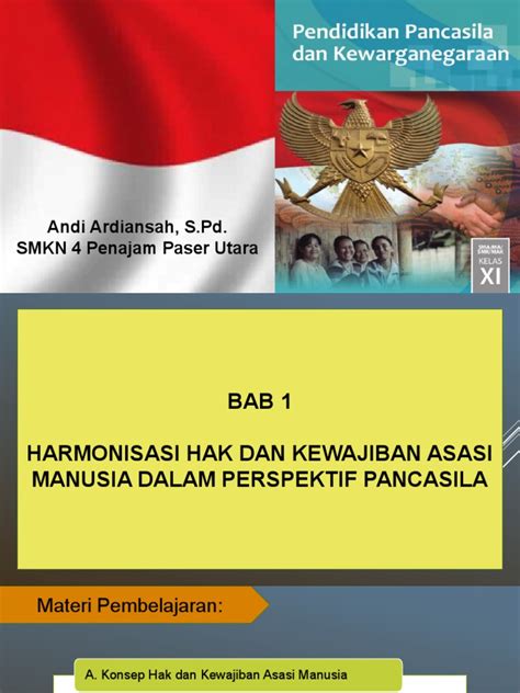 Bab 1 Harmonisasi Hak Dan Kewajiban Asasi Manusia Dalam Perspektif Pancasila Pdf