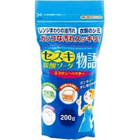 セスキ炭酸ソーダ物語 200g〔キッチン用洗剤〕 紀陽除虫菊｜kiyou Jochugiku 通販 ビックカメラcom