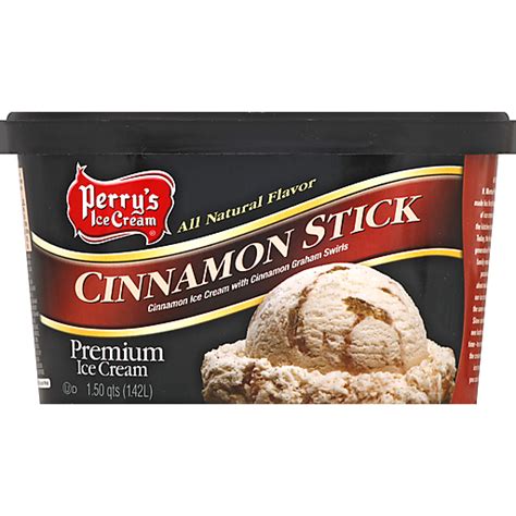 PERRYS Ice Cream Premium Cinnamon Stick 1 5 Qt Ice Cream Foodtown