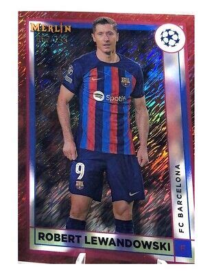 Topps Merlin Uefa Club Competitions Robert Lewandowski