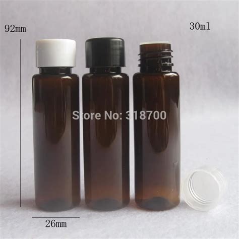 X Ml Amber Pet Bottle With Insert Oz Amber Plastic Cream Bottle