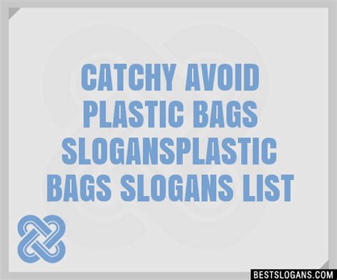 100 Catchy Avoid Plastic Bags Plastic Bags Slogans 2024 Generator