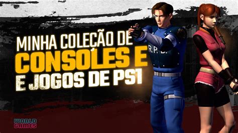 Explorando Minha Épica Coleção de Consoles e Jogos de PS1 Uma Jornada