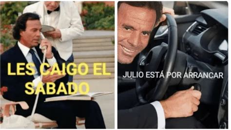 Llega Julio y las redes estallaron con memes del cantante español