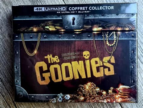 Coffret Les Goonies Dition Collector Steelbook K Ultra Hd Blu Ray