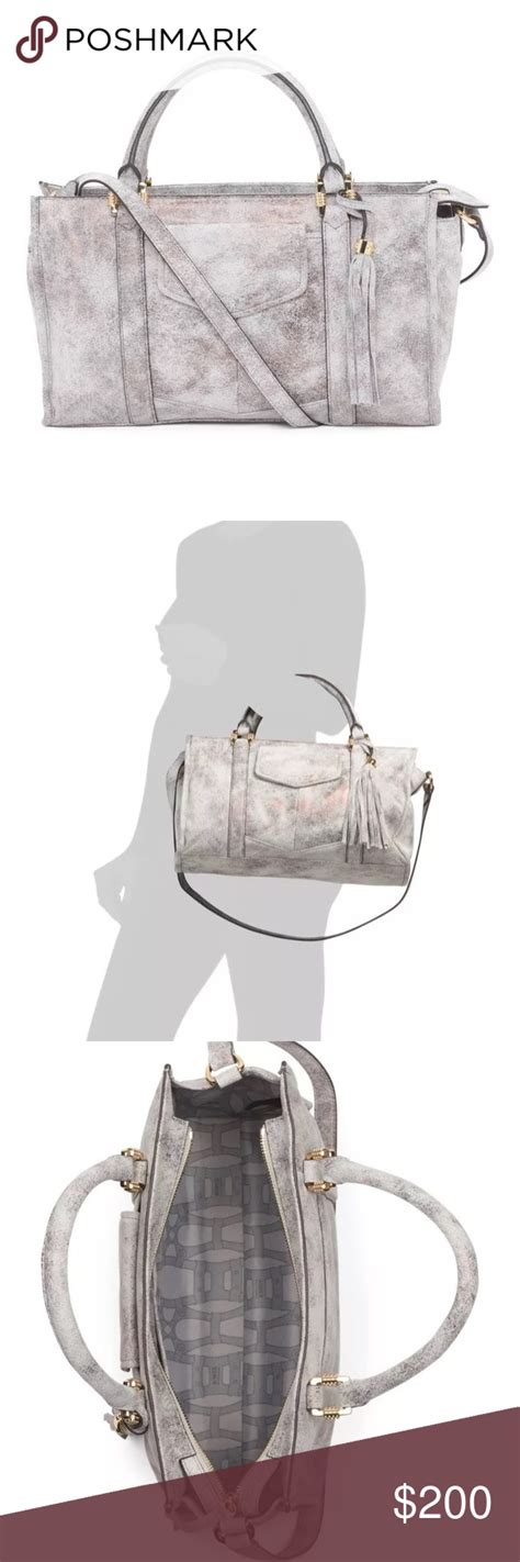 Aimee Kestenberg Heston Satchel - Gunmetal Grey | Gunmetal grey ...