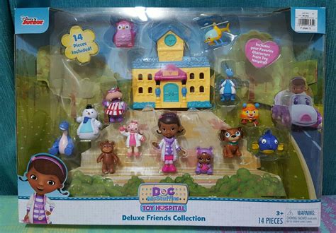 Doc McStuffin Toy Hospital Deluxe Friends Collection | Doc mcstuffins ...