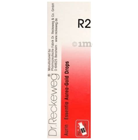 Dr Reckeweg R2 Essentia Aurea Gold Drop Buy Bottle Of 22 0 Ml Drop At