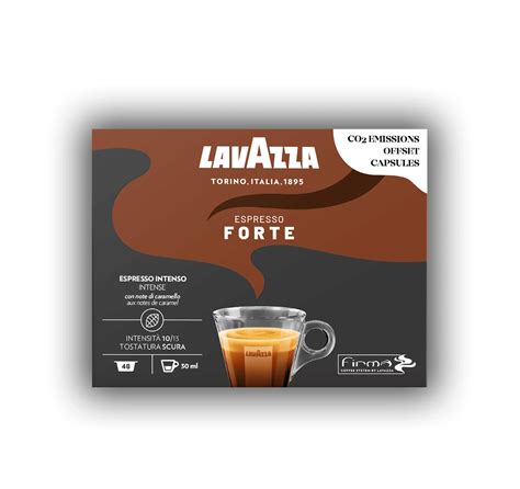 Espresso Forte Coffee Capsules Lavazza