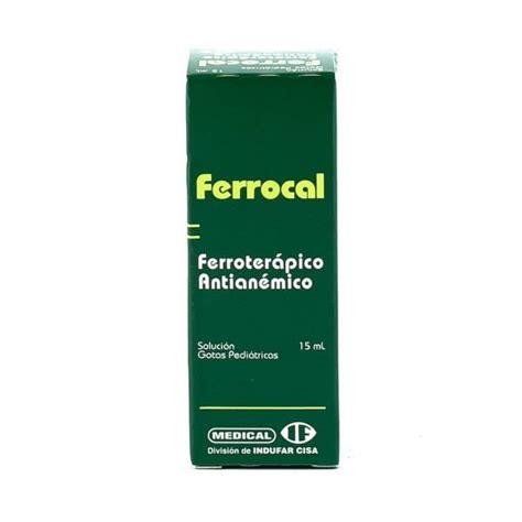 Ferrocal Gotas Fco X Ml Farmatotal