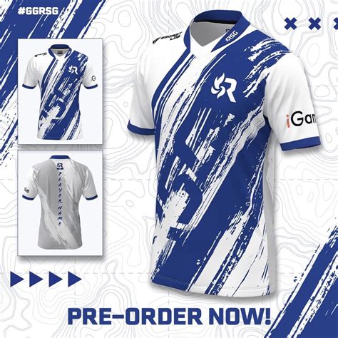 The Newest Rsg Esport Jersey Shirt Can Request Your Own Name