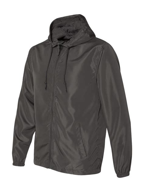 Independent Trading Co Lightweight Windbreaker Full Zip Jacket