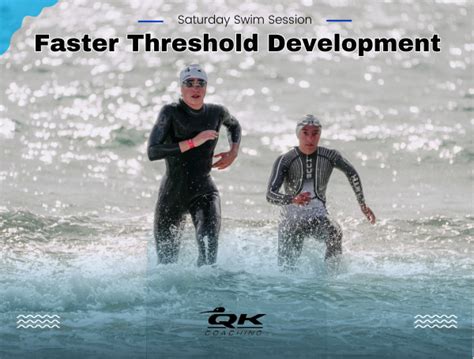 Saturday Swim Session Faster Threshold Development Coach Ray Qwik