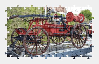 Old Fire Truck Jigsaw Puzzles Online