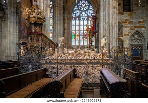 Interior St Vitus Cathedral Photos and Images & Pictures | Shutterstock