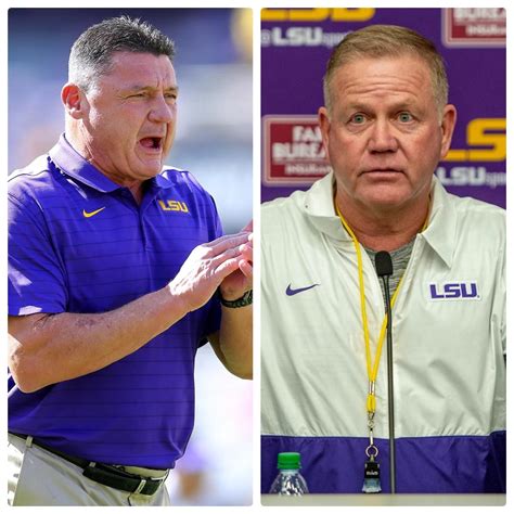 How Ed Orgeron Put Heat On Lsu Footballs Brian Kelly As Did Many