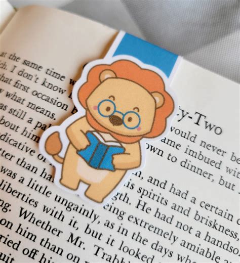 wild animal magnetic bookmark 3