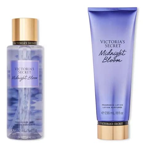 Kit Midnight Bloom Victoria Secret Creme Body Splash Frete Gr Tis