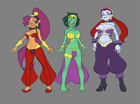 Shantae Designs By Phenixryte23 Hentai Foundry