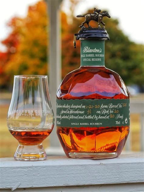 Blanton S Bourbon Single Barrel Special Reserve Bourbon Culture