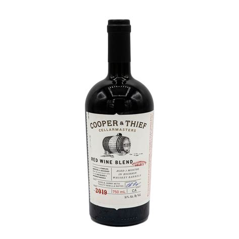 Cooper And Thief Red Blend Bottles Fine Wine