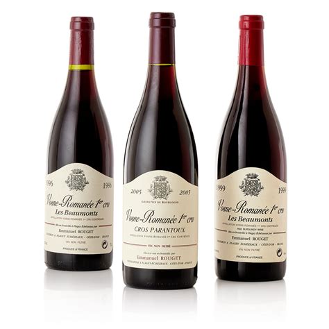 Vosne Romanée, Les Beaumonts 1996 Emmanuel Rouget (6 BT) | The
