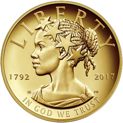 2017 W 1 Oz High Relief 225th Anniversary Liberty Gold Coin L JM Bullion