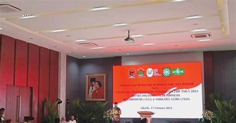 Basarah Ungkap Peran Megawati Bawa Nu Muhammadiyah Raih Zayed Award 2024