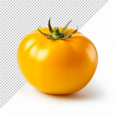 Tomate Lindo Aislado En Un Fondo Transparente Archivo PSD Premium