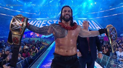 Result Roman Reigns Defeats Brock Lesnar To Become Wwe Unified