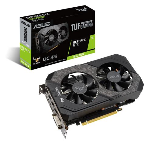 ASUS GeForce GTX 1650 SUPER TUF 4GB OC GPU - | CCL Computers