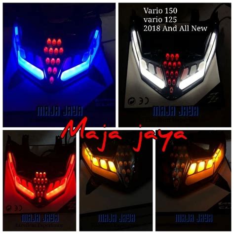 Jual Stoplamp Honda Vario 125 150 Led RGB LAMPU STOP LAMPU VARIO NEW