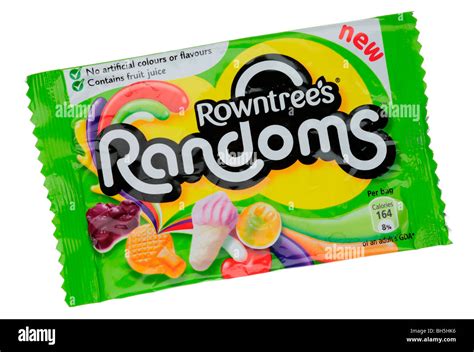 Packet Of Rowntrees Randoms Sweets Stock Photo Alamy